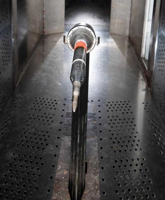 NASA image: X-59 Low Boom Flight Demonstrator, LBFD Probe Calibration Test