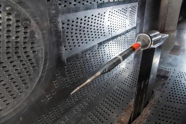 NASA image: X-59 Low Boom Flight Demonstrator, LBFD Probe Calibration Test