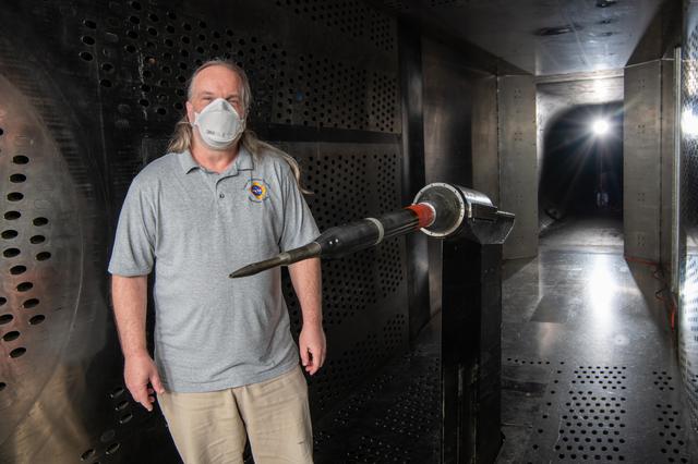 NASA image: X-59 Low Boom Flight Demonstrator, LBFD Probe Calibration Test