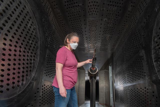 NASA image: X-59 Low Boom Flight Demonstrator, LBFD Probe Calibration Test