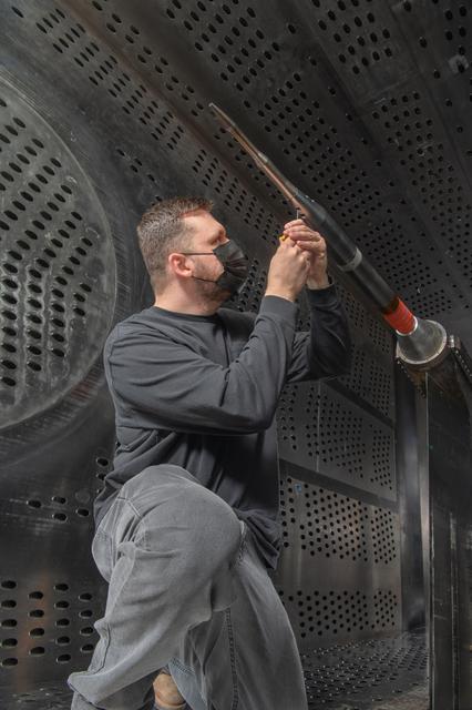 NASA image: X-59 Low Boom Flight Demonstrator, LBFD Probe Calibration Test