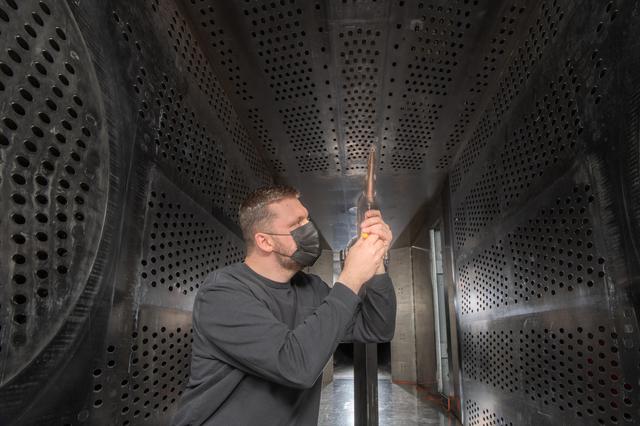 NASA image: X-59 Low Boom Flight Demonstrator, LBFD Probe Calibration Test