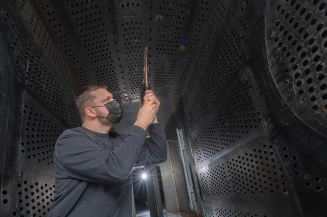 NASA image: X-59 Low Boom Flight Demonstrator, LBFD Probe Calibration Test