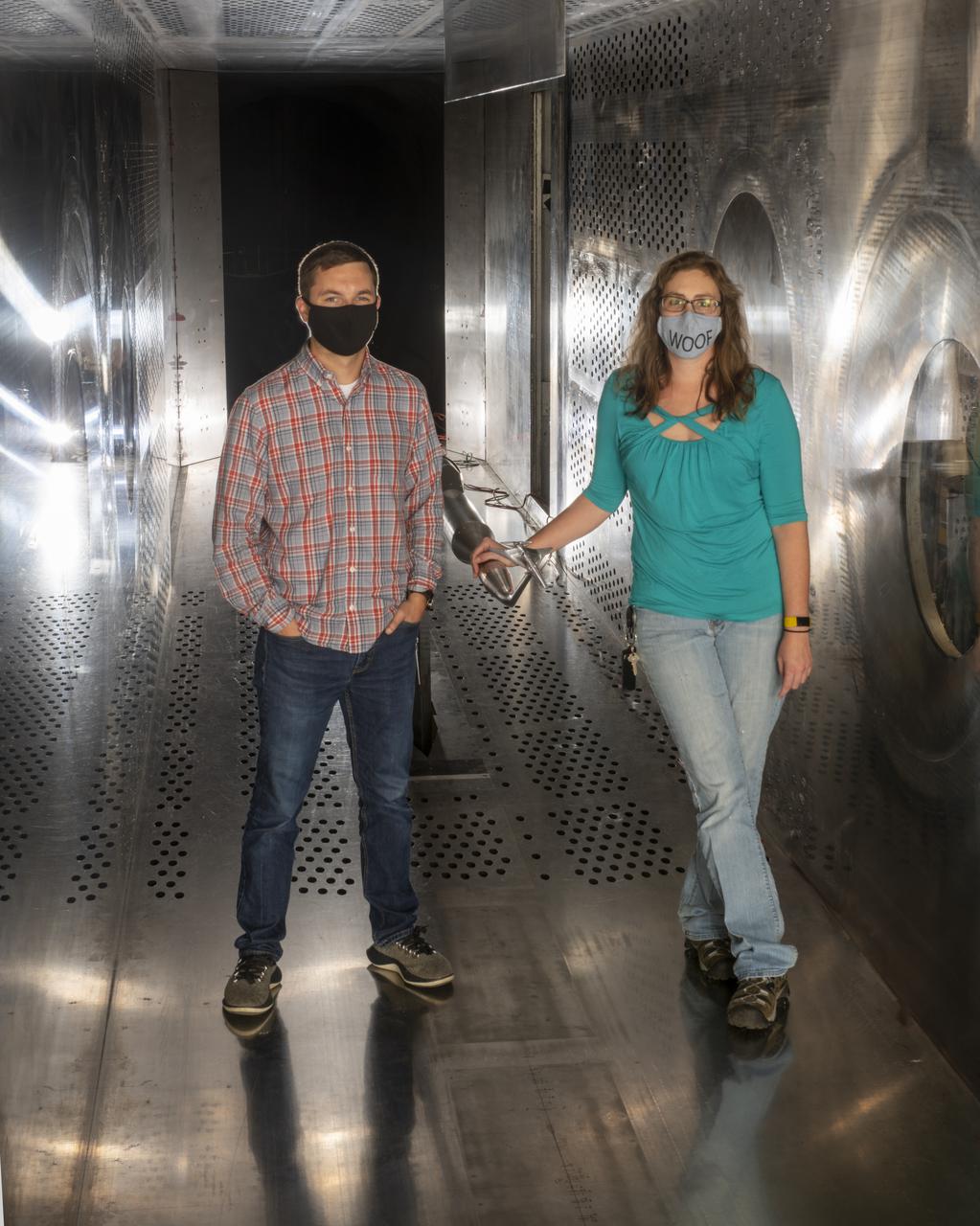 Commercial Supersonic Transport, CST Project, X-59 Sonic Boom Test Model, in the 8x6-foot Supersonic Wind Tunnel, SWT