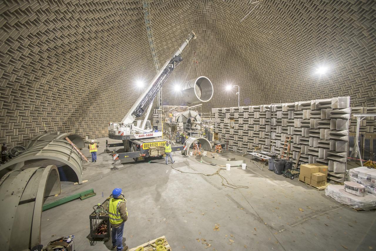Aero-Acoustic Propulsion Laboratory, AAPL Refurbishment Documentation Photographs from Time-lapse
