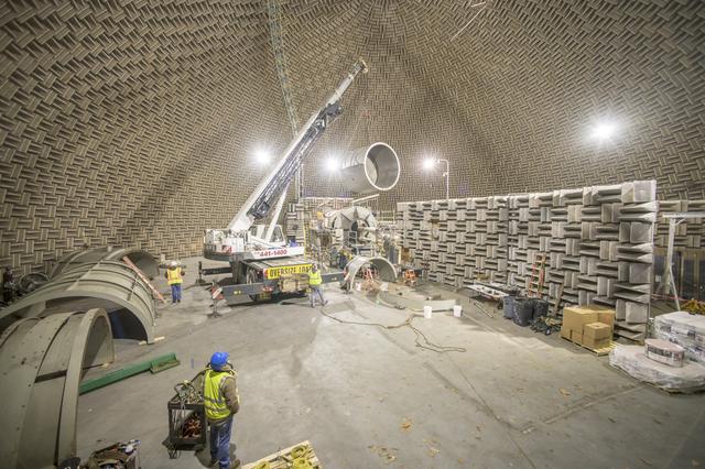 NASA image: Aero-Acoustic Propulsion Laboratory, AAPL Refurbishment Documentation Photographs from Time-lapse