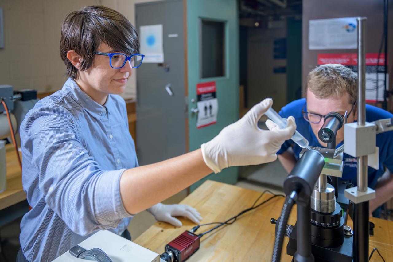 Interns with Mentors