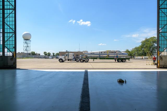 NASA image: Decommissioning of the Twin Otter Aircraft