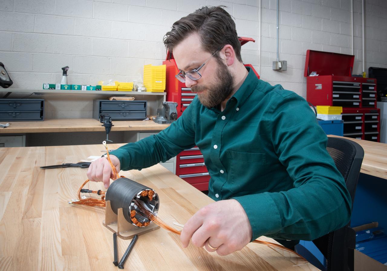 Assembly of a 20kW Electric Kokomotor for the SUbsonic Single Aft eNgine, SUSAN, 25% Flight Research Vehicle