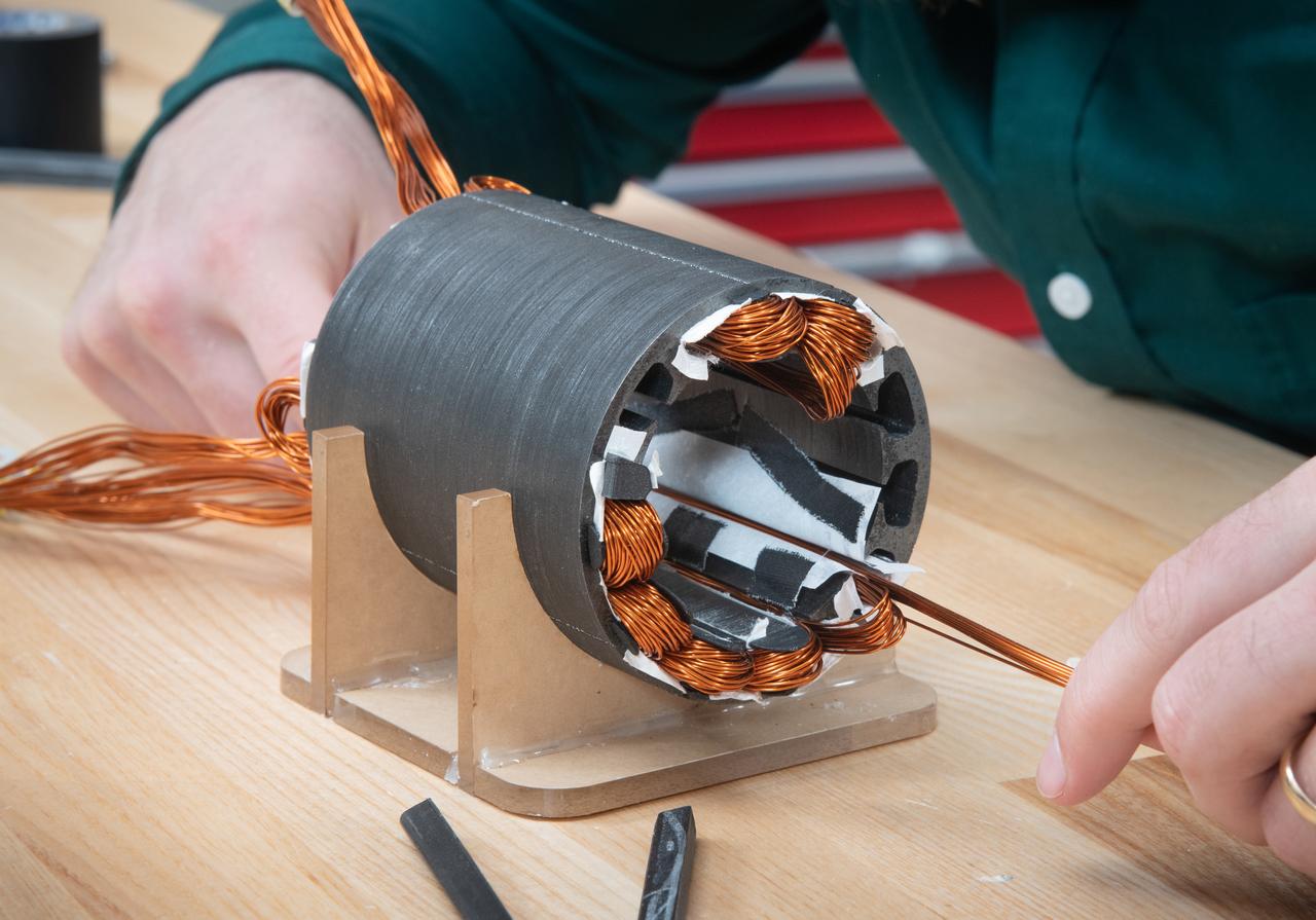 Assembly of a 20kW Electric Kokomotor for the SUbsonic Single Aft eNgine, SUSAN, 25% Flight Research Vehicle