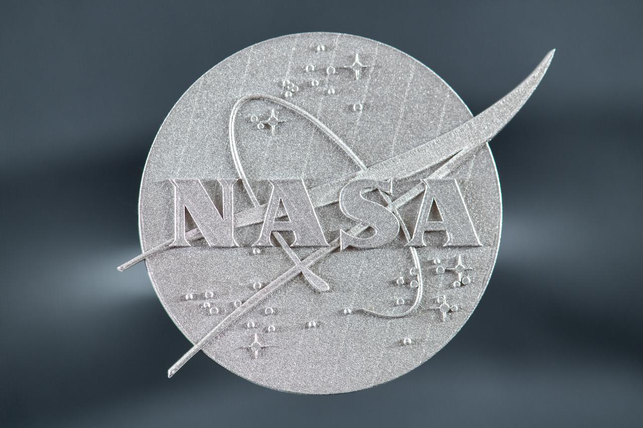 Macro Photographs of 3D Print of NASA Meatball - Made out of GRX-810, an Oxide Dispersion Strengthened (ODS) High Temperature Alloy