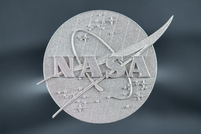 NASA image: Macro Photographs of 3D Print of NASA Meatball - Made out of GRX-810, an Oxide Dispersion Strengthened (ODS) High Temperature Alloy