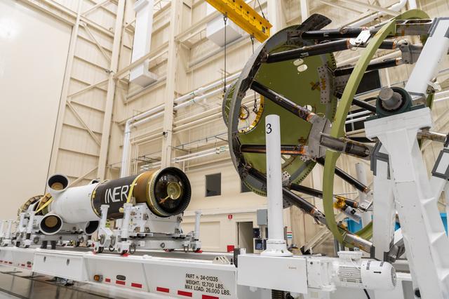 NASA image: Orion Environmental Test Article (ETA) Arrival to the Space Environments Complex at NASA’s Glenn Research Center