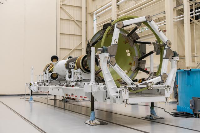 NASA image: Orion Environmental Test Article (ETA) Arrival to the Space Environments Complex at NASA’s Glenn Research Center