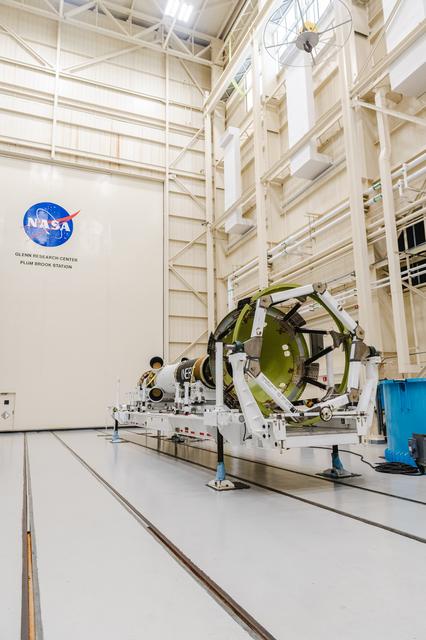 NASA image: Orion Environmental Test Article (ETA) Arrival to the Space Environments Complex at NASA’s Glenn Research Center
