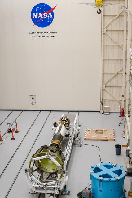 NASA image: Orion Environmental Test Article (ETA) Arrival to the Space Environments Complex at NASA’s Glenn Research Center