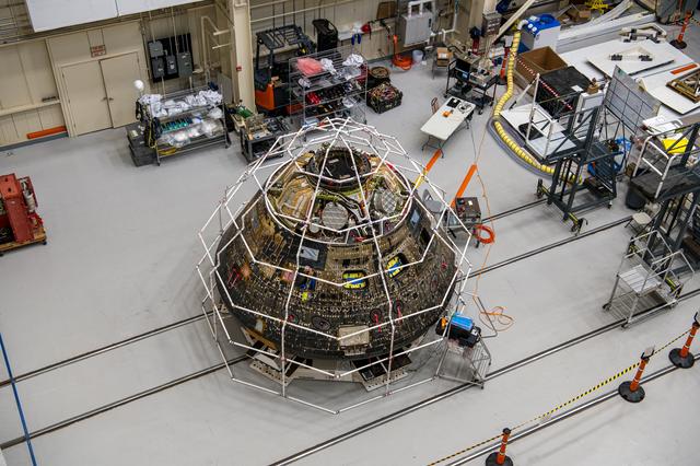 NASA image: Orion Environmental Test Article (ETA) Lightning Test at the Space Environments Complex at NASA’s Glenn Research Center 