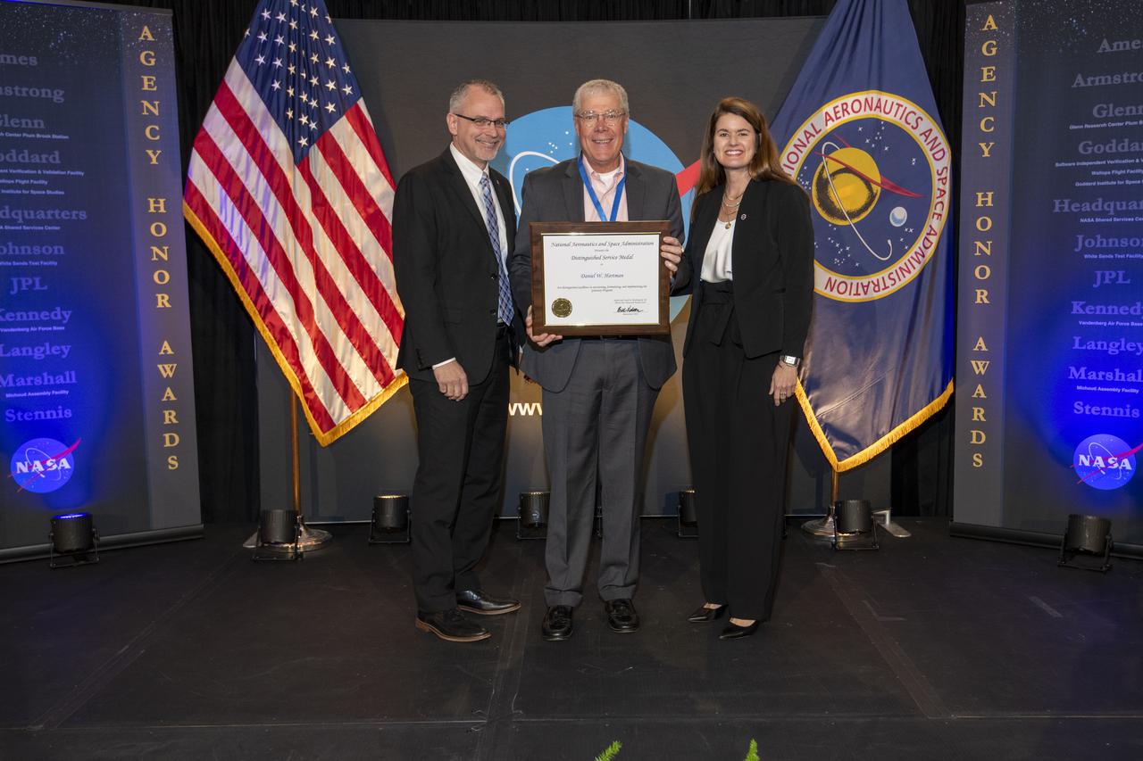 On March 28, 2024 NASA held its 2023 Administrator’s Agency Honor Awards at the Glenn Research Center in Cleveland, OH. This celebratory event recognized the invaluable contributions of civil servants and contractors alike, each one instrumental in propelling humanity further into the realms of space exploration, understanding, and discoverThis is NASA's highest form of recognition that is awarded to any Government employee who, by distinguished service, ability, or vision has personally contributed to NASA's advancement of United States' interests.
