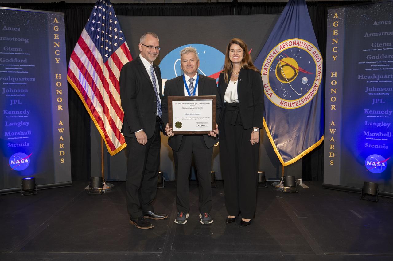 On March 28, 2024 NASA held its 2023 Administrator’s Agency Honor Awards at the Glenn Research Center in Cleveland, OH. This celebratory event recognized the invaluable contributions of civil servants and contractors alike, each one instrumental in propelling humanity further into the realms of space exploration, understanding, and discoverThis is NASA's highest form of recognition that is awarded to any Government employee who, by distinguished service, ability, or vision has personally contributed to NASA's advancement of United States' interests.