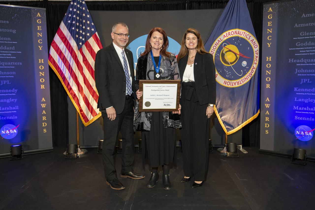 On March 28, 2024 NASA held its 2023 Administrator’s Agency Honor Awards at the Glenn Research Center in Cleveland, OH. This celebratory event recognized the invaluable contributions of civil servants and contractors alike, each one instrumental in propelling humanity further into the realms of space exploration, understanding, and discoverThis is NASA's highest form of recognition that is awarded to any Government employee who, by distinguished service, ability, or vision has personally contributed to NASA's advancement of United States' interests.