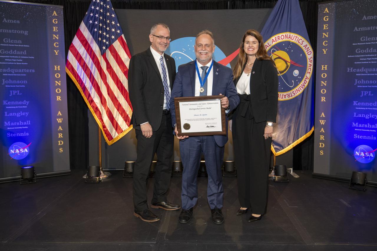 On March 28, 2024 NASA held its 2023 Administrator’s Agency Honor Awards at the Glenn Research Center in Cleveland, OH. This celebratory event recognized the invaluable contributions of civil servants and contractors alike, each one instrumental in propelling humanity further into the realms of space exploration, understanding, and discoverThis is NASA's highest form of recognition that is awarded to any Government employee who, by distinguished service, ability, or vision has personally contributed to NASA's advancement of United States' interests.