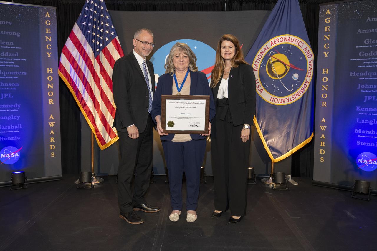 On March 28, 2024 NASA held its 2023 Administrator’s Agency Honor Awards at the Glenn Research Center in Cleveland, OH. This celebratory event recognized the invaluable contributions of civil servants and contractors alike, each one instrumental in propelling humanity further into the realms of space exploration, understanding, and discoverThis is NASA's highest form of recognition that is awarded to any Government employee who, by distinguished service, ability, or vision has personally contributed to NASA's advancement of United States' interests.