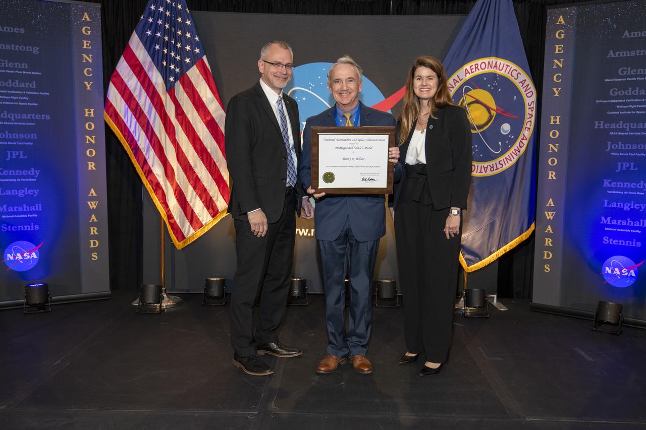 On March 28, 2024 NASA held its 2023 Administrator’s Agency Honor Awards at the Glenn Research Center in Cleveland, OH. This celebratory event recognized the invaluable contributions of civil servants and contractors alike, each one instrumental in propelling humanity further into the realms of space exploration, understanding, and discoverThis is NASA's highest form of recognition that is awarded to any Government employee who, by distinguished service, ability, or vision has personally contributed to NASA's advancement of United States' interests.