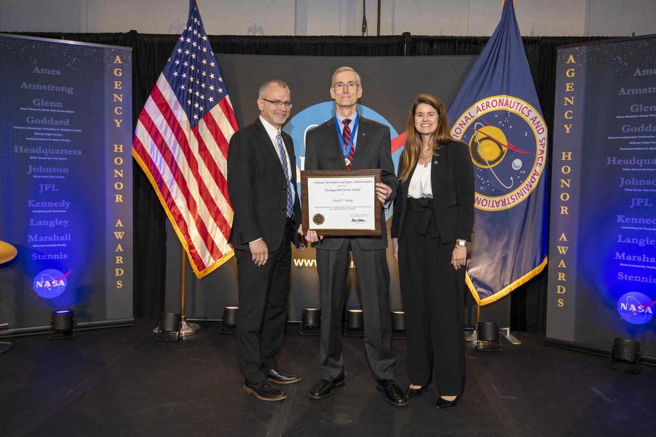 On March 28, 2024 NASA held its 2023 Administrator’s Agency Honor Awards at the Glenn Research Center in Cleveland, OH. This celebratory event recognized the invaluable contributions of civil servants and contractors alike, each one instrumental in propelling humanity further into the realms of space exploration, understanding, and discoverThis is NASA's highest form of recognition that is awarded to any Government employee who, by distinguished service, ability, or vision has personally contributed to NASA's advancement of United States' interests.