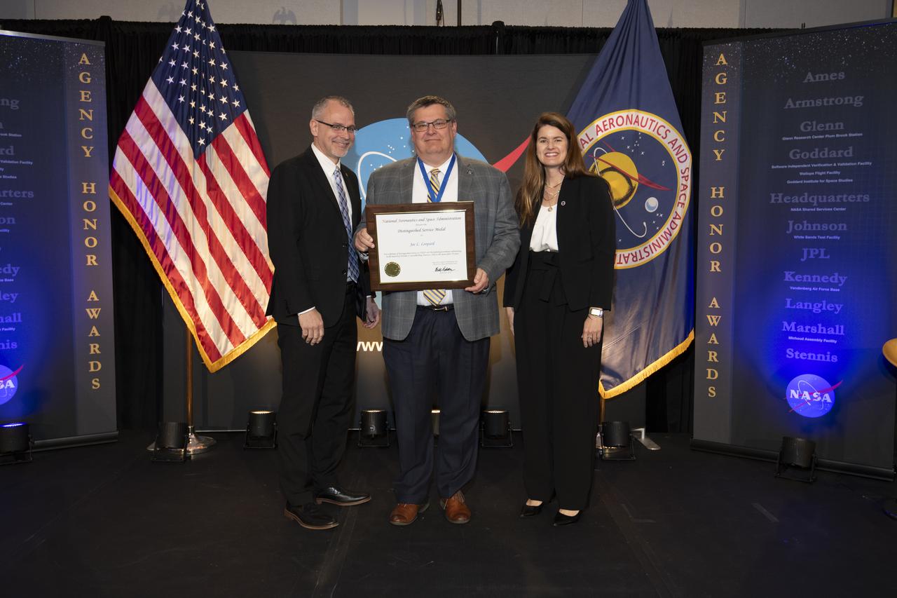 On March 28, 2024 NASA held its 2023 Administrator’s Agency Honor Awards at the Glenn Research Center in Cleveland, OH. This celebratory event recognized the invaluable contributions of civil servants and contractors alike, each one instrumental in propelling humanity further into the realms of space exploration, understanding, and discoverThis is NASA's highest form of recognition that is awarded to any Government employee who, by distinguished service, ability, or vision has personally contributed to NASA's advancement of United States' interests.