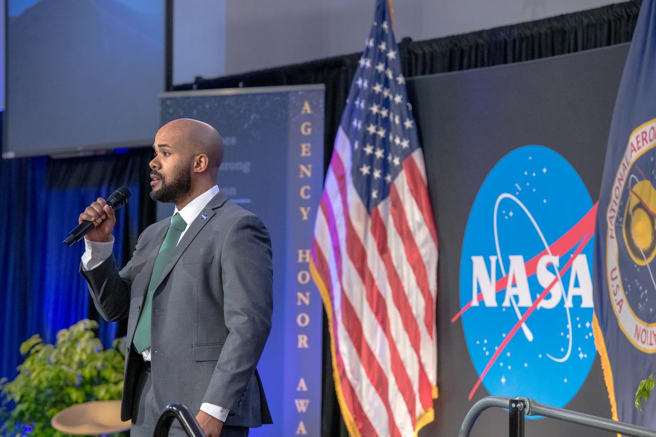 On March 28, 2024 NASA held its 2023 Administrator’s Agency Honor Awards at the Glenn Research Center in Cleveland, OH. This celebratory event recognized the invaluable contributions of civil servants and contractors alike, each one instrumental in propelling humanity further into the realms of space exploration, understanding, and discoverThis is NASA's highest form of recognition that is awarded to any Government employee who, by distinguished service, ability, or vision has personally contributed to NASA's advancement of United States' interests.