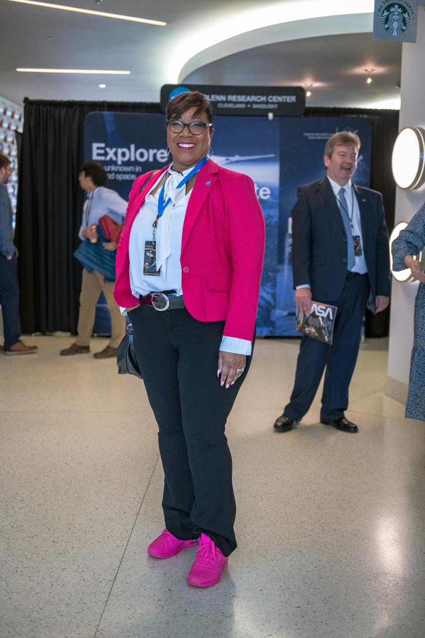 On March 28, 2024 NASA held its 2023 Administrator’s Agency Honor Awards at the Glenn Research Center in Cleveland, OH.   Donya Douglas-Bradshaw from Goddard Space Flight Center was recognized for exceptional leadership, engineering and programmatic expertise, and project execution for several of NASA's highest profile missions and organizations. She received the Distinguished Service Medal.   This celebratory event recognized the invaluable contributions of civil servants and contractors alike, each one instrumental in propelling humanity further into the realms of space exploration, understanding, and discoverThis is NASA's highest form of recognition that is awarded to any Government employee who, by distinguished service, ability, or vision has personally contributed to NASA's advancement of United States' interests.
