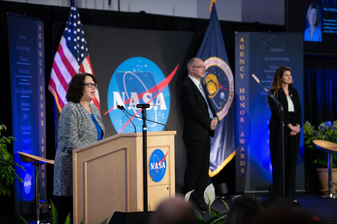 On March 28, 2024 NASA held its 2023 Administrator’s Agency Honor Awards at the Glenn Research Center in Cleveland, OH. This celebratory event recognized the invaluable contributions of civil servants and contractors alike, each one instrumental in propelling humanity further into the realms of space exploration, understanding, and discoverThis is NASA's highest form of recognition that is awarded to any Government employee who, by distinguished service, ability, or vision has personally contributed to NASA's advancement of United States' interests.