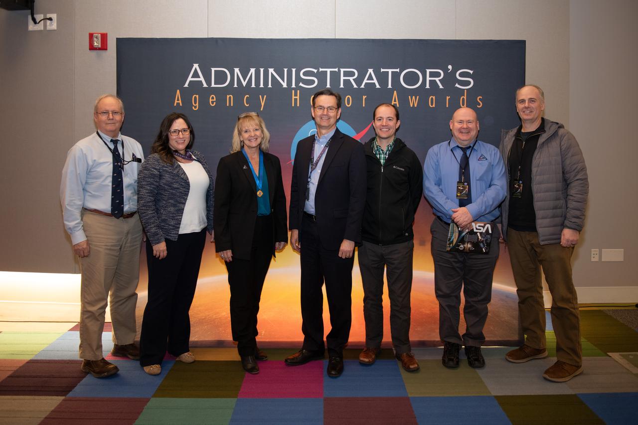 On March 28, 2024 NASA held its 2023 Administrator’s Agency Honor Awards at the Glenn Research Center in Cleveland, OH. This celebratory event recognized the invaluable contributions of civil servants and contractors alike, each one instrumental in propelling humanity further into the realms of space exploration, understanding, and discoverThis is NASA's highest form of recognition that is awarded to any Government employee who, by distinguished service, ability, or vision has personally contributed to NASA's advancement of United States' interests.