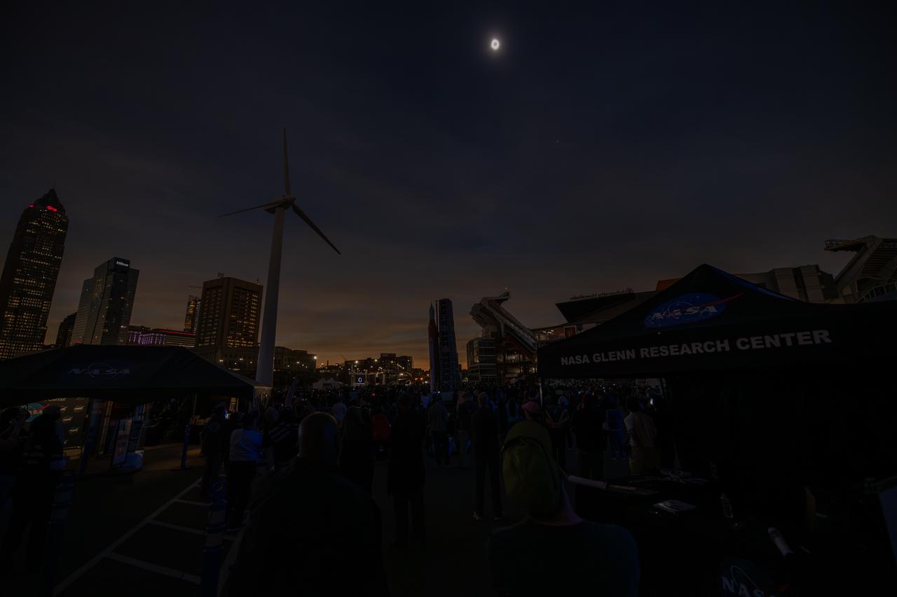 A total solar eclipse swept across a narrow portion of the North American continent from Mexico’s Pacific coast to the Atlantic coast of Newfoundland, Canada. A partial solar eclipse was visible across the entire North American continent along with parts of Central America and Europe. 