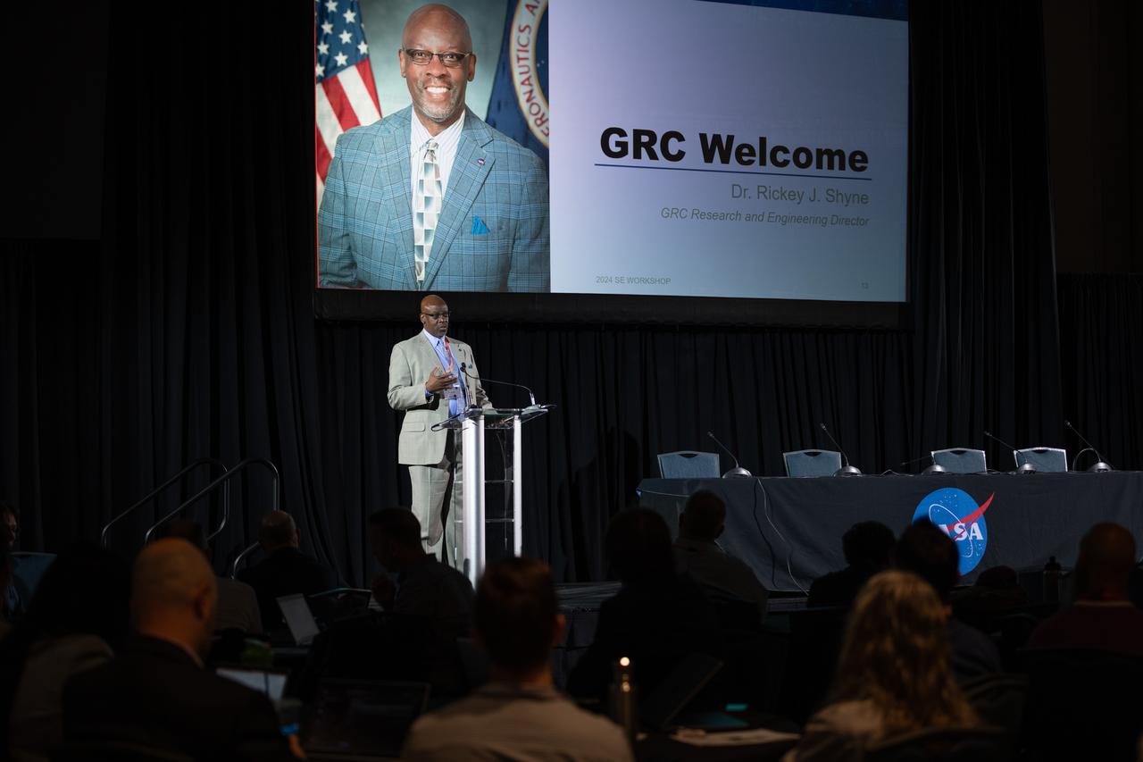 The NASA Systems Engineering Workshop is an annual event that brings together systems engineers and stakeholders from across the Agency to discuss, develop, and improve the state of the discipline as a community. The fundamental goals of the SE Workshop is to better engage and develop Systems Engineers to improve NASA mission success and improve the SE community and knowledge sharing within the discipline through focused and pertinent interactive learning. The Systems Engineering Workshop prides itself on being a "workshop". This means that attendees will be highly engaged and encouraged to share their own experiences and points of view with their colleagues throughout the event. The theme of this year's workshop hosted by Glenn Research Center on May 7-10, 2024 is "Eye on the Future" and is being held at the Hilton Cleveland Downtown in Ohio. It will feature presentations and panels of experts from across NASA and beyond! A couple of featured presentations include: "How I Learned to Stop Worrying and Love ChatGPT" and "Is MBSE Right for Me?" For more information about the schedule, see the agenda tab.