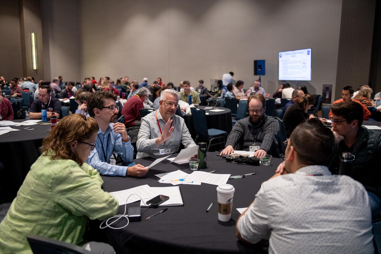 The NASA Systems Engineering Workshop is an annual event that brings together systems engineers and stakeholders from across the Agency to discuss, develop, and improve the state of the discipline as a community. The fundamental goals of the SE Workshop is to better engage and develop Systems Engineers to improve NASA mission success and improve the SE community and knowledge sharing within the discipline through focused and pertinent interactive learning.  The Systems Engineering Workshop prides itself on being a "workshop".  This means that attendees will be highly engaged and encouraged to share their own experiences and points of view with their colleagues throughout the event.  The theme of this year's workshop hosted by Glenn Research Center on May 7-10, 2024 is "Eye on the Future" and is being held at the Hilton Cleveland Downtown in Ohio.  It will feature presentations and panels of experts from across NASA and beyond!  A couple of featured presentations include: "How I Learned to Stop Worrying and Love ChatGPT" and "Is MBSE Right for Me?"  For more information about the schedule, see the agenda tab.