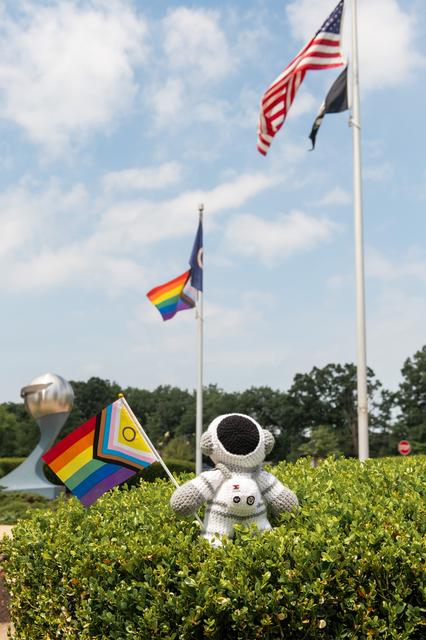 NASA image: Progressive Pride Raising Flag Ceremony