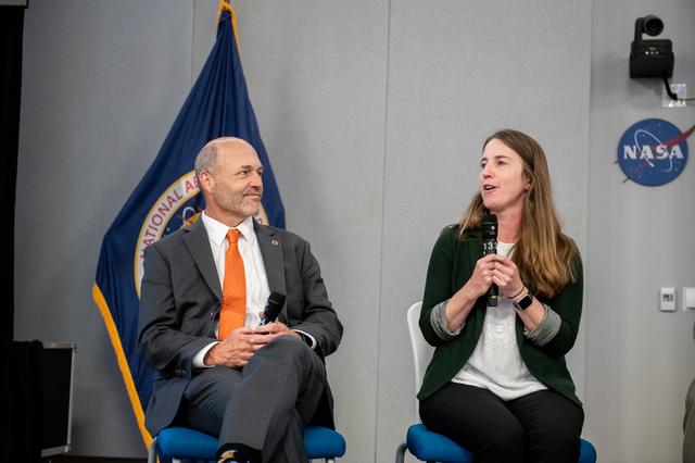 NASA image: Climate Town Hall with Chief Scientist and Senior Climate Advisor Dr. Kate Calvin