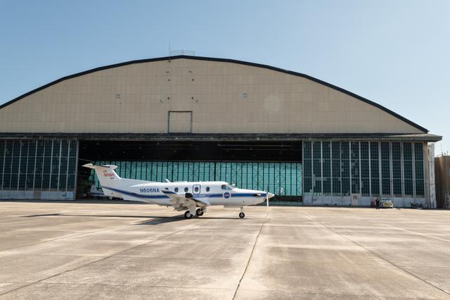 NASA image: Pilatus PC-12 Prepped for Takeoff