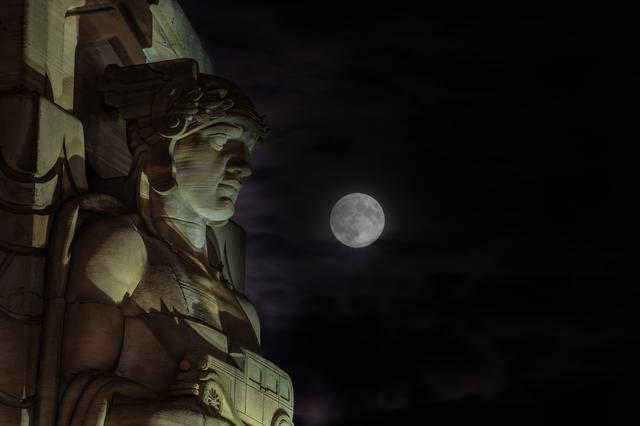 NASA image: Guardians of Traffic Supermoon