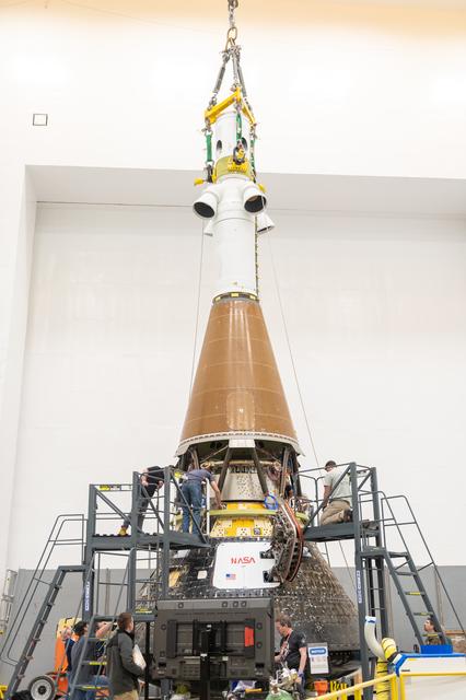 NASA image: The Orion Environmental Test Article (ETA) at the Space Environments Complex at NASA’s Glenn Research Center 