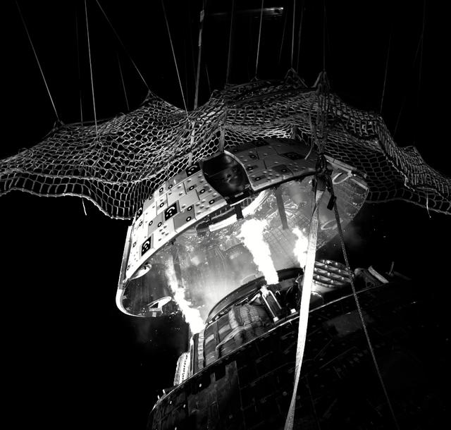 NASA image: Forward Bay Cover jettison test at the Space Environments Complex