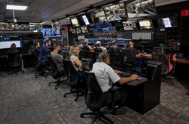 NASA image: NASA GRC PSL, Propulsion System Lab, control room