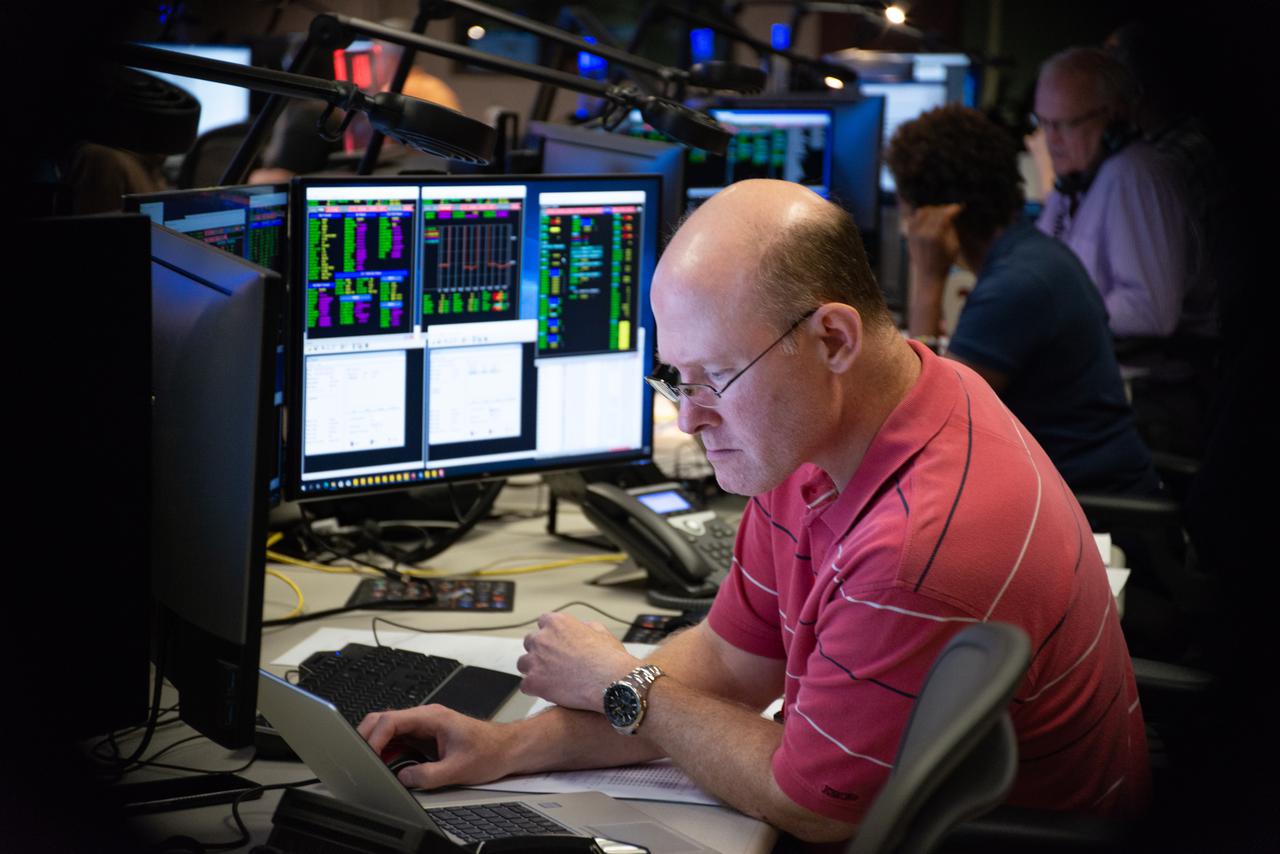 Members of the Hubble operations team work in the control room on July 15, 2021 to restore Hubble to science operations.  Credits: NASA/Goddard/Rebecca Roth ---  More info: Hubble’s payload computer, which controls and coordinates the observatory’s onboard science instruments, halted suddenly on June 13. When the main computer failed to receive a signal from the payload computer, it automatically placed Hubble’s science instruments into safe mode. That meant the telescope would no longer be doing science while mission specialists analyzed the situation.  In response to the anomaly, NASA began a switch to backup spacecraft hardware on Hubble in response to an ongoing problem with its payload computer. This was a multi-day event.  Science observations restarted the afternoon of Saturday, July 17.  