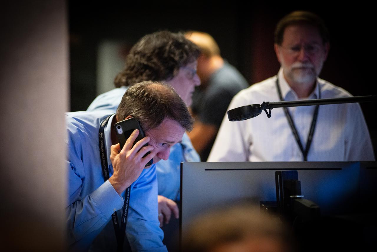 Members of the Hubble operations team work in the control room on July 15, 2021 to restore Hubble to science operations.  Credits: NASA/Goddard/Rebecca Roth  ---  More info: Hubble’s payload computer, which controls and coordinates the observatory’s onboard science instruments, halted suddenly on June 13. When the main computer failed to receive a signal from the payload computer, it automatically placed Hubble’s science instruments into safe mode. That meant the telescope would no longer be doing science while mission specialists analyzed the situation.  In response to the anomaly, NASA began a switch to backup spacecraft hardware on Hubble in response to an ongoing problem with its payload computer. This was a multi-day event.  Science observations restarted the afternoon of Saturday, July 17.  