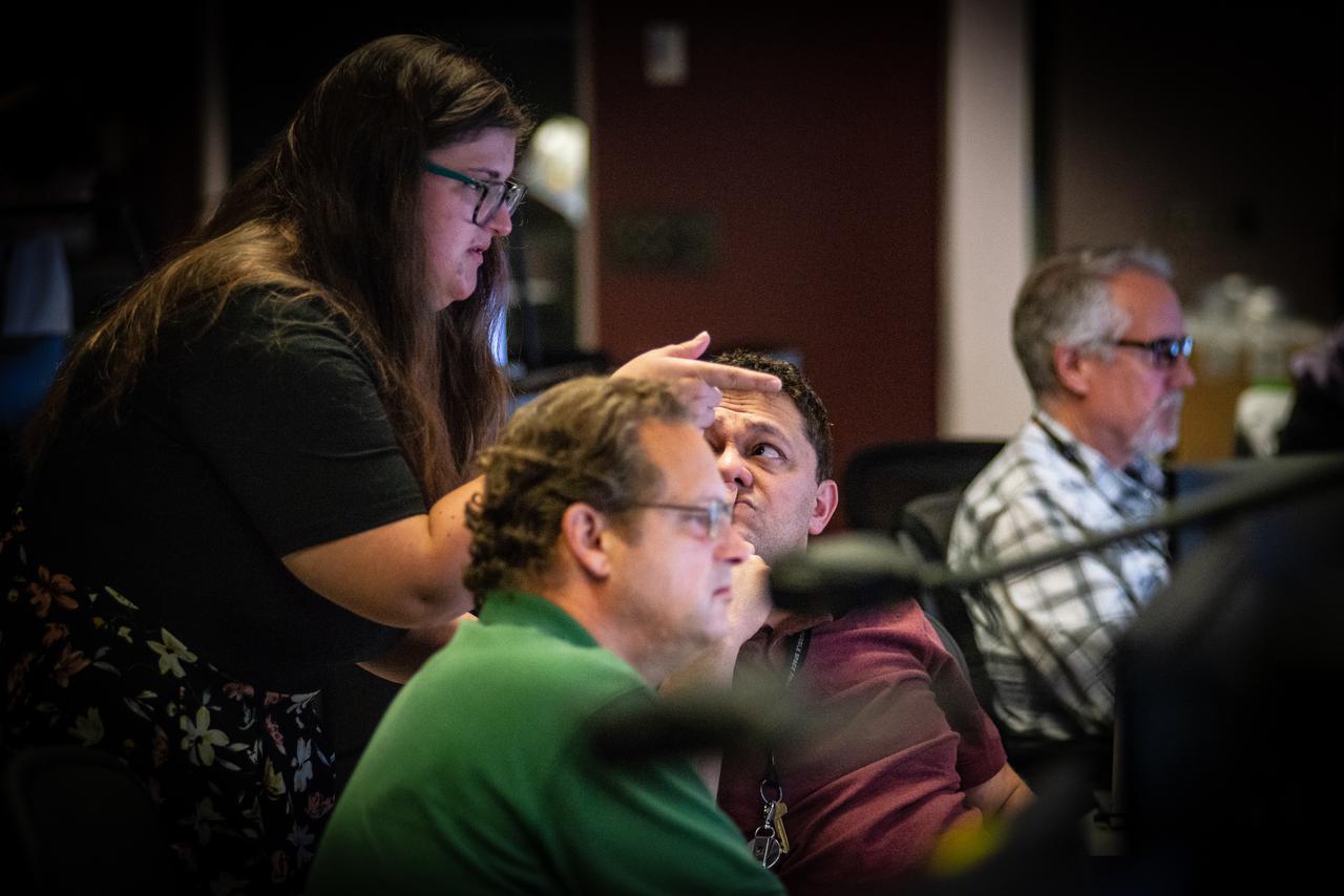 Members of the Hubble operations team work in the control room on July 15, 2021 to restore Hubble to science operations.  Credits: NASA/Goddard/Rebecca Roth  ---  More info: Hubble’s payload computer, which controls and coordinates the observatory’s onboard science instruments, halted suddenly on June 13. When the main computer failed to receive a signal from the payload computer, it automatically placed Hubble’s science instruments into safe mode. That meant the telescope would no longer be doing science while mission specialists analyzed the situation.  In response to the anomaly, NASA began a switch to backup spacecraft hardware on Hubble in response to an ongoing problem with its payload computer. This was a multi-day event.  Science observations restarted the afternoon of Saturday, July 17.  