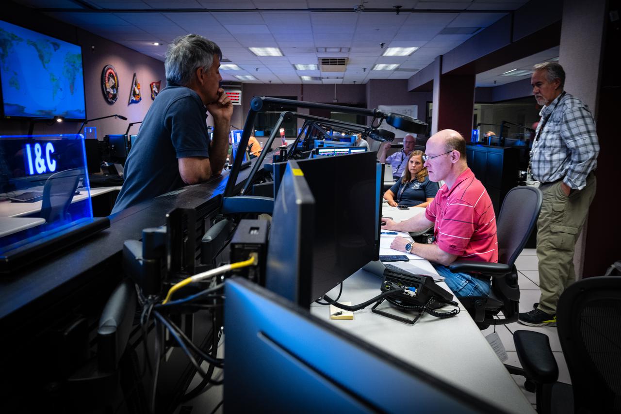 Members of the Hubble operations team work in the control room on July 15, 2021 to restore Hubble to science operations.  Credits: NASA/Goddard/Rebecca Roth  ---  More info:  Hubble’s payload computer, which controls and coordinates the observatory’s onboard science instruments, halted suddenly on June 13. When the main computer failed to receive a signal from the payload computer, it automatically placed Hubble’s science instruments into safe mode. That meant the telescope would no longer be doing science while mission specialists analyzed the situation.  In response to the anomaly, NASA began a switch to backup spacecraft hardware on Hubble in response to an ongoing problem with its payload computer. This was a multi-day event.  Science observations restarted the afternoon of Saturday, July 17.  