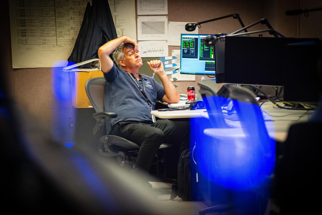Members of the Hubble operations team work in the control room on July 15, 2021 to restore Hubble to science operations.  Credits: NASA/Goddard/Rebecca Roth  ---  More info: Hubble’s payload computer, which controls and coordinates the observatory’s onboard science instruments, halted suddenly on June 13. When the main computer failed to receive a signal from the payload computer, it automatically placed Hubble’s science instruments into safe mode. That meant the telescope would no longer be doing science while mission specialists analyzed the situation.  In response to the anomaly, NASA began a switch to backup spacecraft hardware on Hubble in response to an ongoing problem with its payload computer. This was a multi-day event.  Science observations restarted the afternoon of Saturday, July 17.  