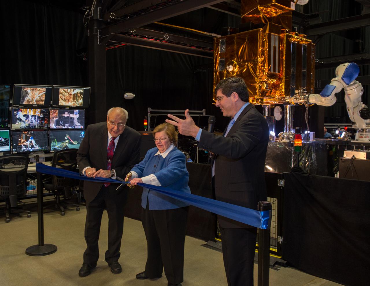 Senator Barbara Mikulski visits NASA Goddard Space Flight Center.