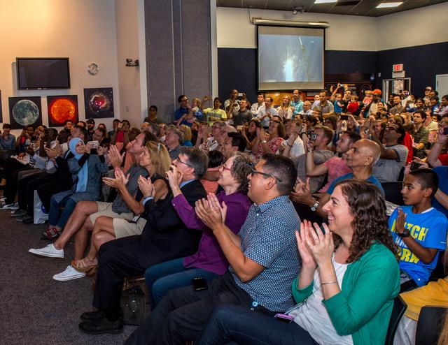 NASA image: OSIRIS-REx Launch Event at Goddard Visitor Center. NASA's first 